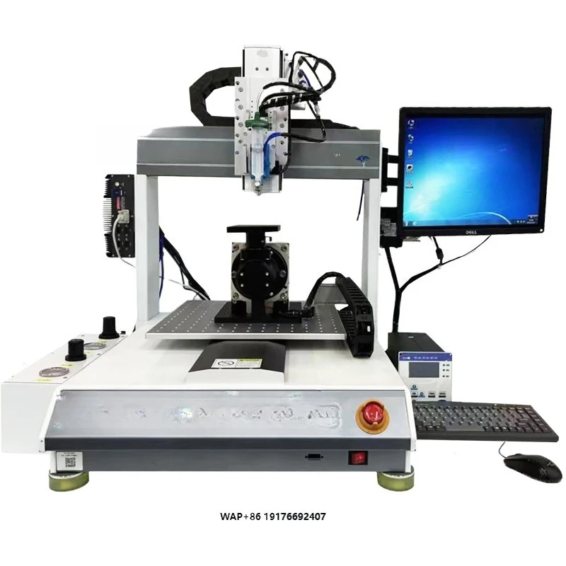 High Precision 5 Axis Desktop Ccd Visual Cnc Automatic Glue Dispenser Dispensing Applicator Machine Robot Equipment