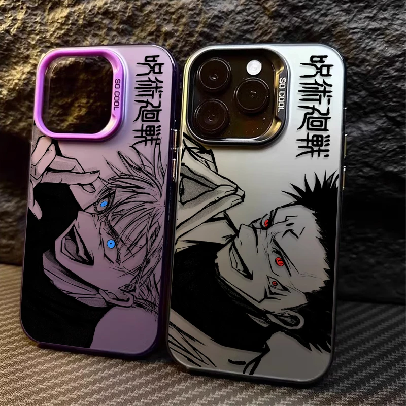 Coque de téléphone Jujutsu Kaisen Hot Gojo Satoru pour Xiaomi Redmi Note 15 14 13 12 10 9 Pro Plus 4G 5G 12S 11S 10S 9S, couverture mate
