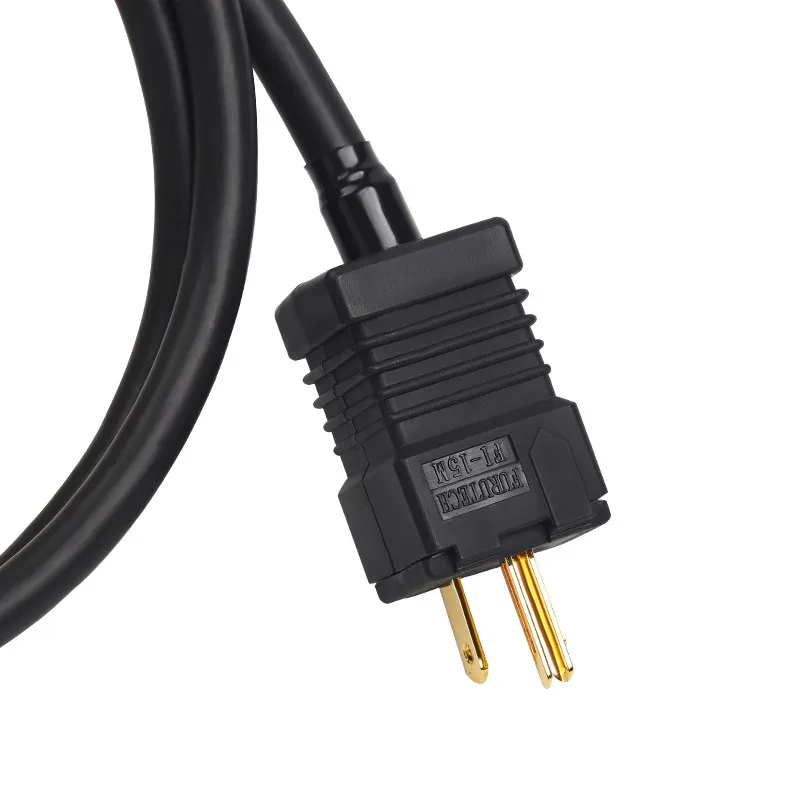 Original Swiss GOTHAM Gotham 86215 Flagship Power Cord Hi-Fi Audio American Standard Plug