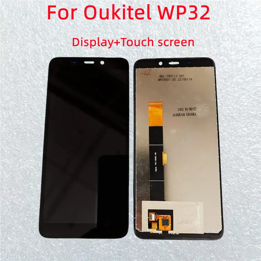 For OUKITEL WP32 LCD Display Screen Touch Digitizer Assembly Screen For OUKITEL WP32 Display