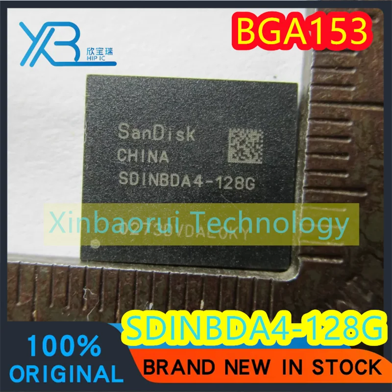 (1/5pieces) SDINBDA4-128G BGA153 ball EMMC 5.1 128GB font library 100% new original quality good electronics quality