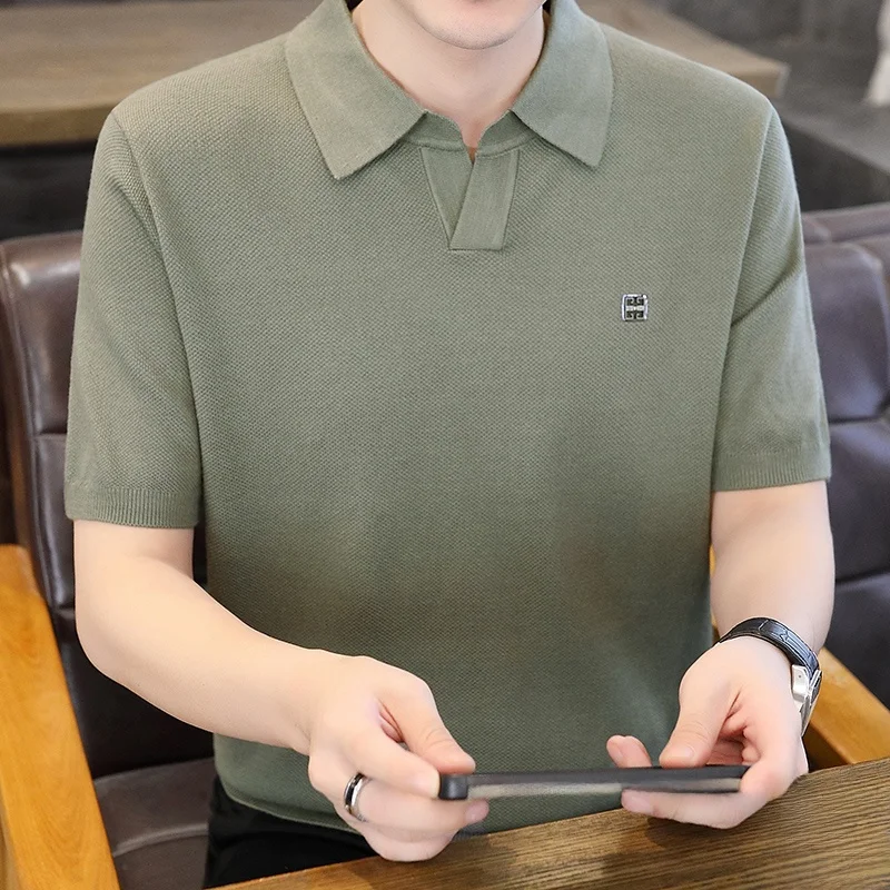 

Faionable ort Sve Knitwear irt for Men Casual Comfortable Midweight Winter Sle Regular Fit Fine Gauge Merino ...