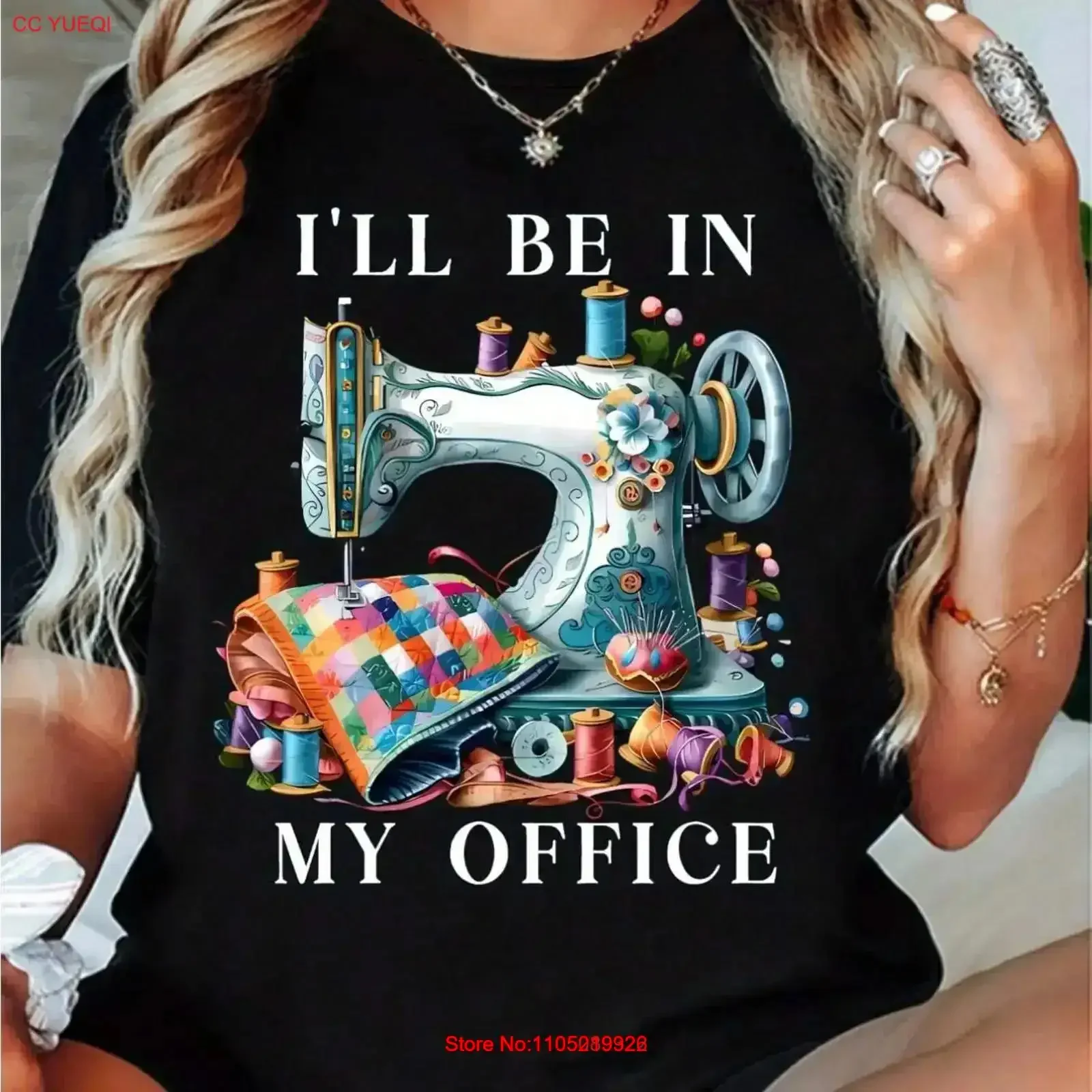 مضحك ماكينة خياطة تي شيرت لعشاق خمر غسلها مريحة مصمم الأزياء الملابس تنفس عارضة امتدت لينة