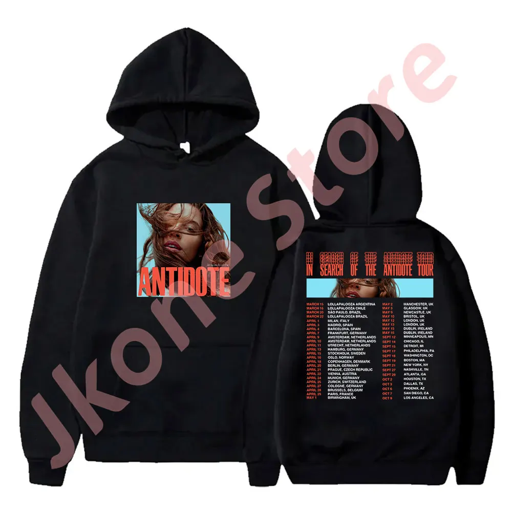 

Fletcher In Search of the Antidote Tour Merch Hoodies New Logo Sweatshirts Women Men Fashion Casual Pullovers