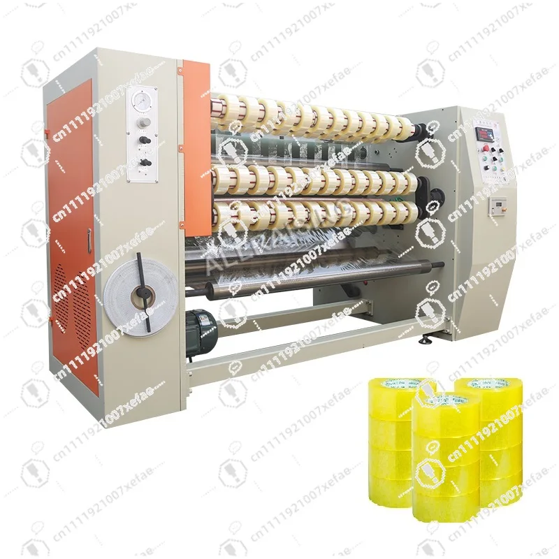 Automatic Rewinding Machine Tape Film Slitting Machine Rewinding  Cutting Chewing Gum Stationery Tape Slitting