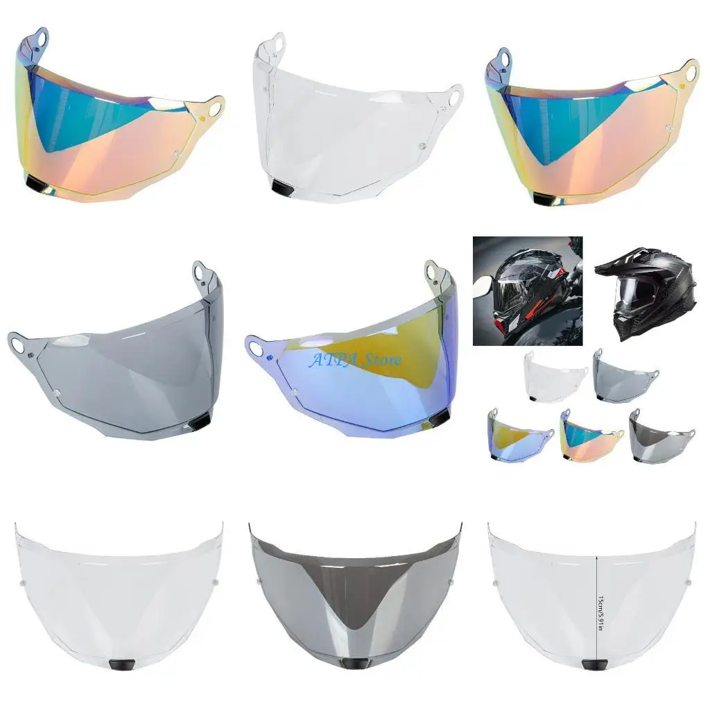 

U13C Helmets Lens Swap Clear Optics Scratch Resistant Lens Simple Install for MX-701