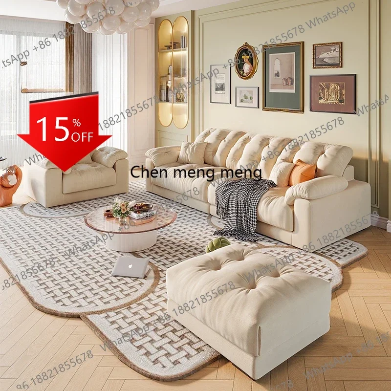 

Q181 Уникальные современные белые диваны для гостиной с функцией раскладывания, моющиеся, для зоны отдыха, мебель для гостиной