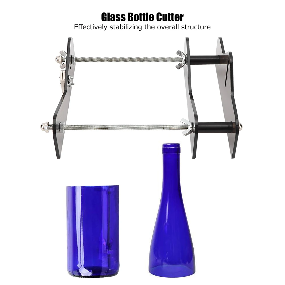 Bottle Cutting Tool Wine Bottle Cutter Beer Glass DIY Cutting Crafting Accessories Kit Machine Tool Creation Glass Bottle Cutter