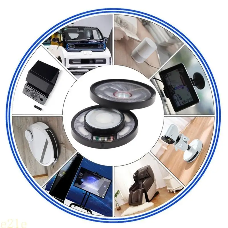 

E21E 2Pcs 50mm Headset Driver Hifi Headphone Speaker Unit 112db 32ohm Earphone