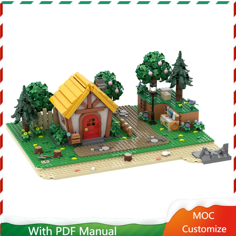 

6276 PCS Medieval Luxury Village Tent Scene Architecture Building Block Customize Diy Education Assembly Kids Toys Birthday Gift