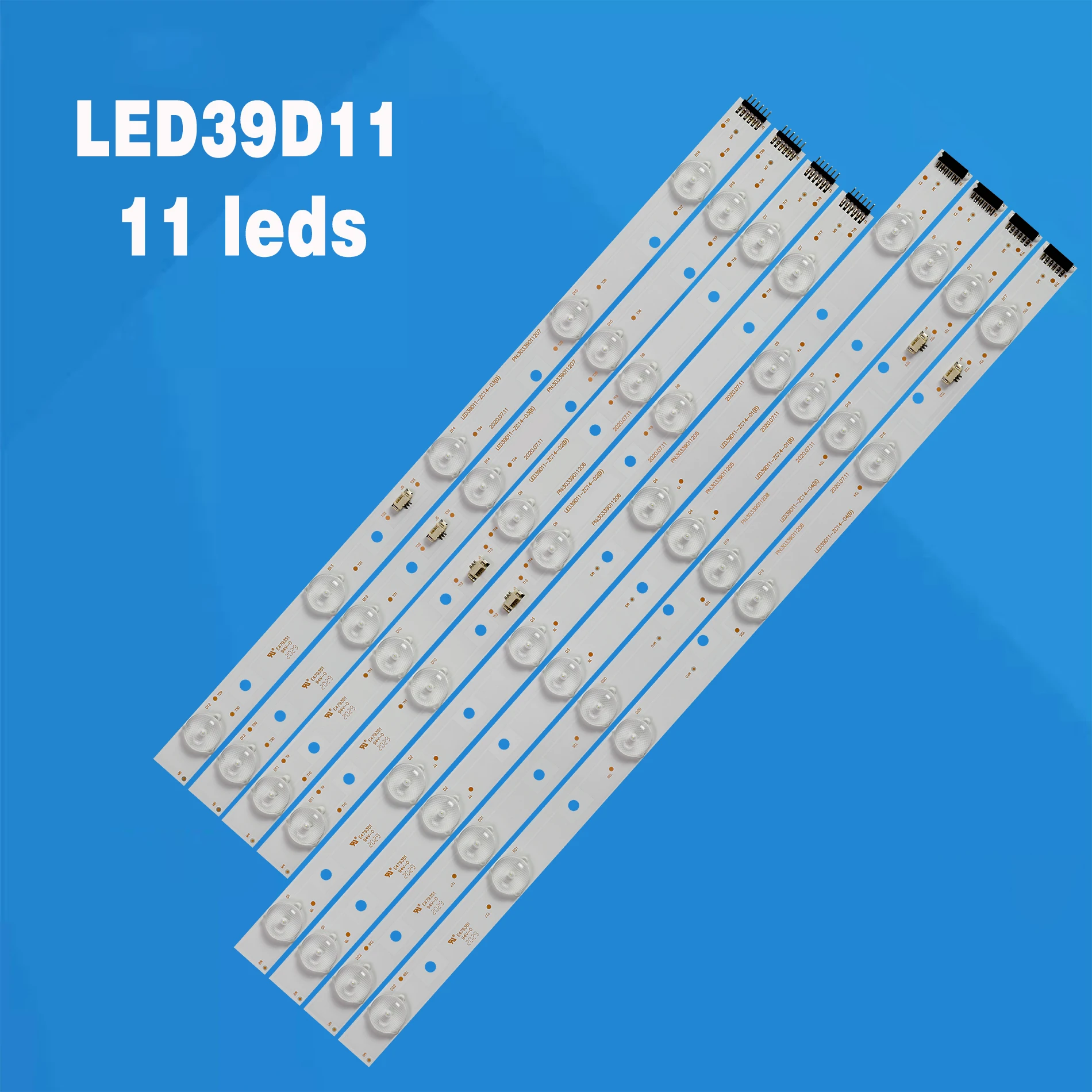 

LED Backlight for MTV-4029LTA2 39DU3000 LE39PUV3 LED39D11-ZC14-02 LED39D11-ZC14-03 LED39D11-ZC14-05 01 02 04 V390HJ1-P02 LE39PW3