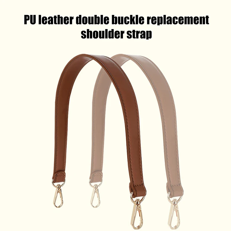 1 STKS 48 CM PU Lederen Tas Riem Handtassen Handvatten Voor Handtas Korte Tas Riem Portemonnee Riem Gouden Gesp Vervanging tas Riem Band