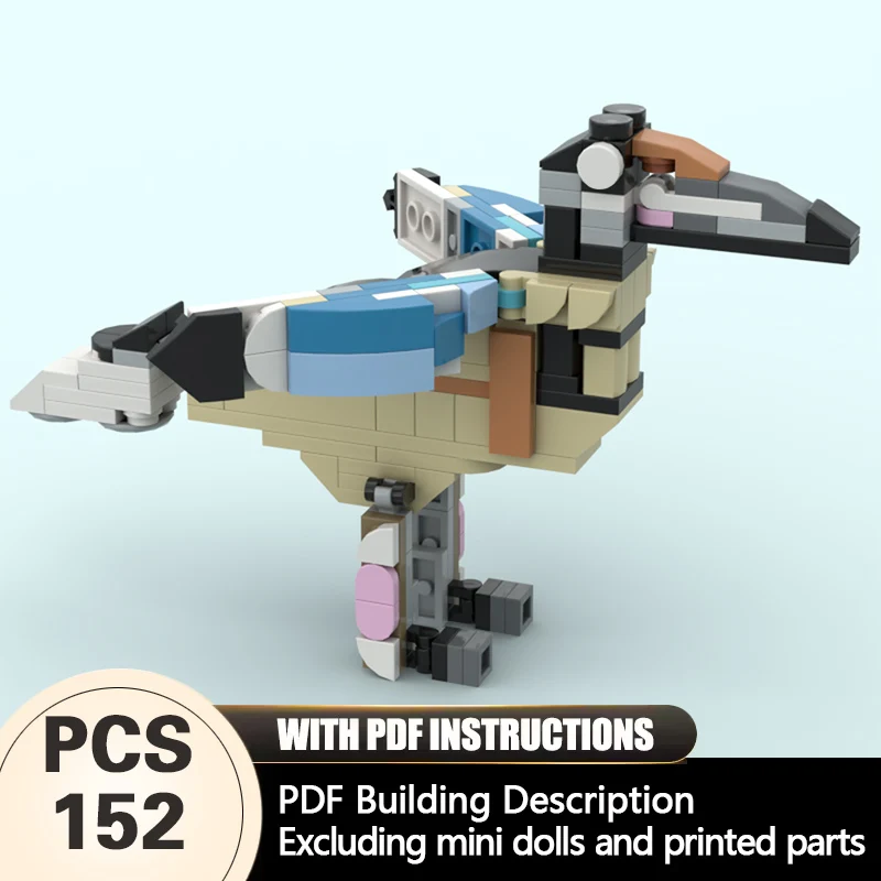 

Creators Animal Series Model MOC Building Bricks Egyptian Plover Modular Technology Gifts Holiday Assemble Children Toys Suit