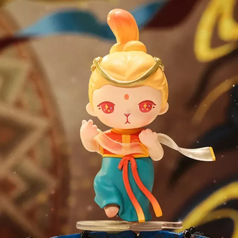 

POP MART Bunny Hanfu Series Mystery Box - Cute Anime Figure Blind Box Gift Collection Desktop Ornaments