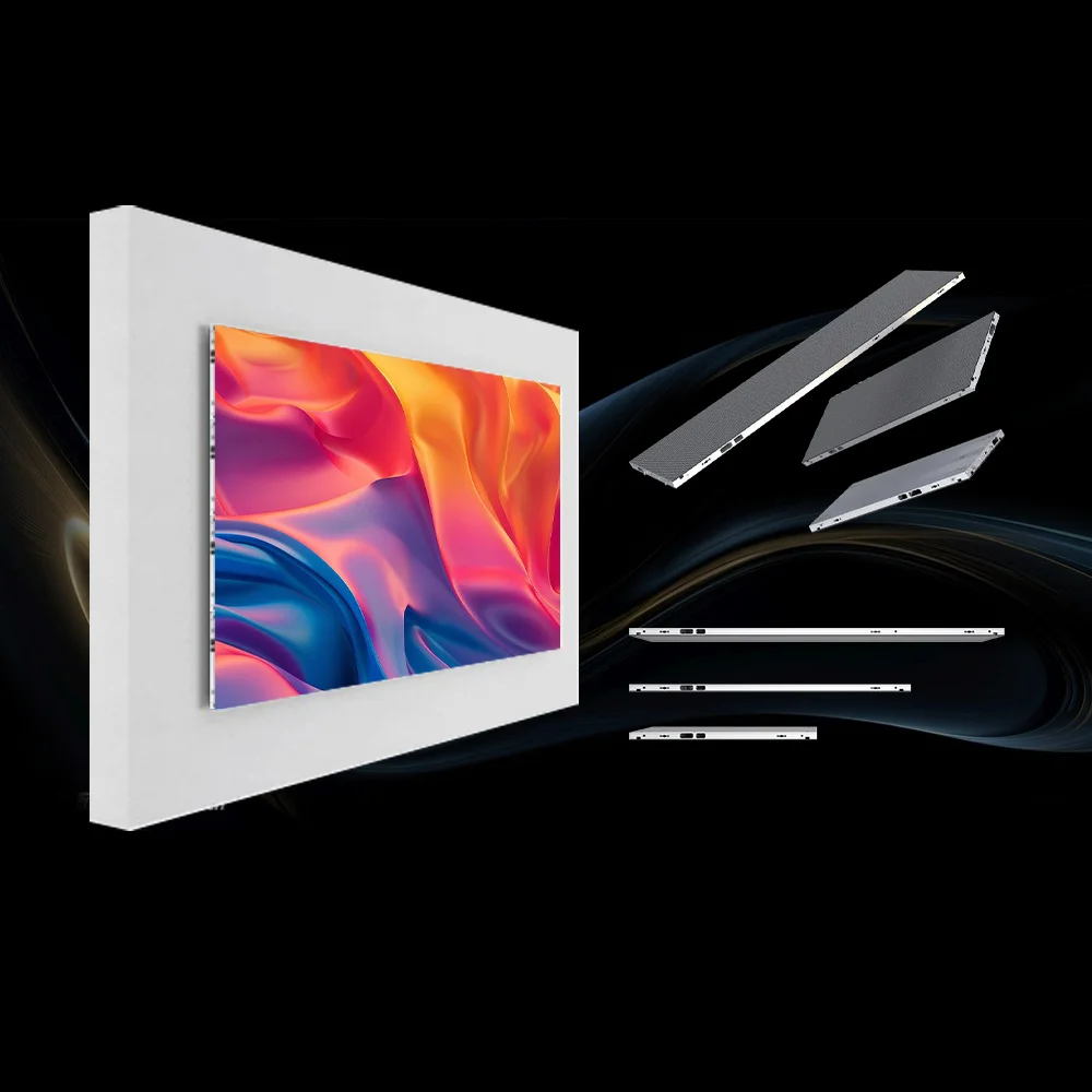 RAYBO Indoor Ultra-Thin HD LED Screen Advertising Display Fixed LED Wall Panel P1.5 P1.9 P3.91 for Shopping Malls Elevators