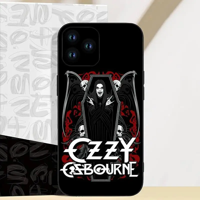 Rock Band Ozzy Osbourne Phone Case For iPhone 11 12 13 14 Mini Pro XS Max X S Plus XR Shell