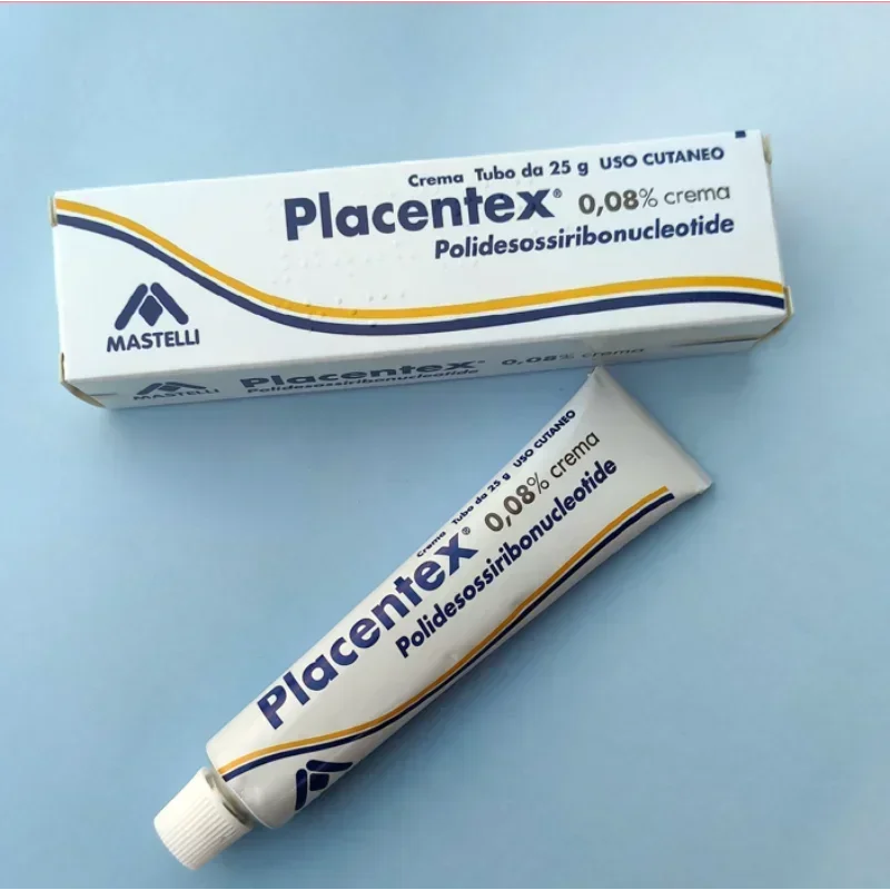 Italy Placentex Salmon Hydration Repairing Cream 25g Sensitive Skin Regeneration Repairing Scars and Acnes Damaged Skin Care