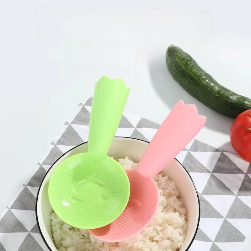 Kitchen Creative Smiley Face, Non-Stick Rice Spoon, Cute Smiley Face Rice Spoon, Kitchen Tableware Tools
