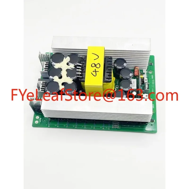 High-power FET inverter EE85 core booster board 48V front-stage module of high-frequency copper strip transformer.