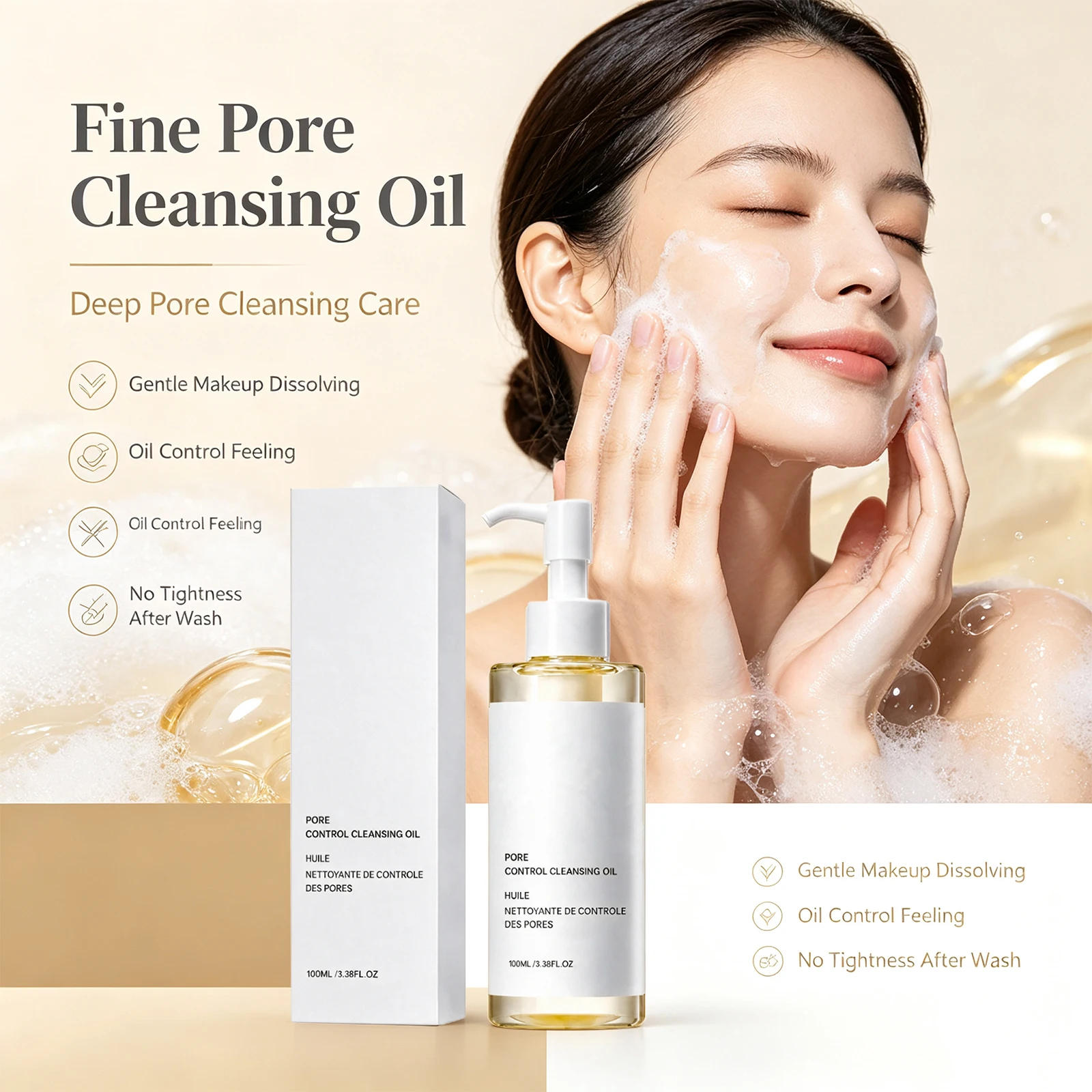 Skincare Oil Control - Huile nettoyante pour le contrôle des