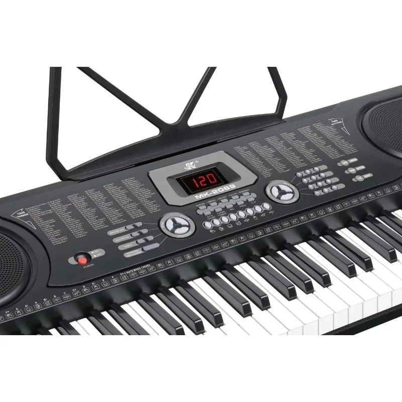 Lehoo Musical Instrument Electronic Organ Piano 61 Keys Teaching Type Eletronic Keyboard With LED Display