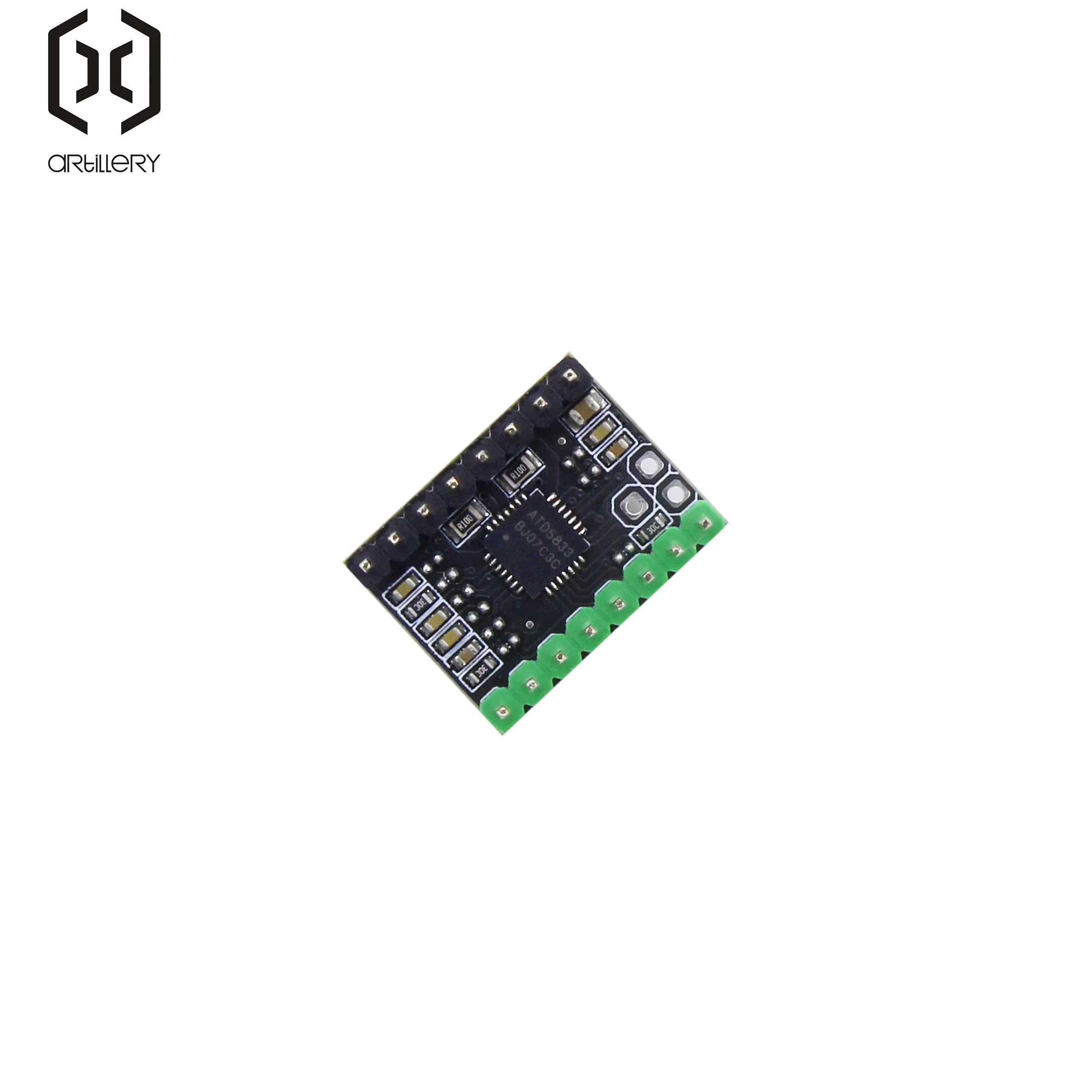 Main board stepper motor driver with 5pcs heat sink, suitable for various models of artillery 3D printers