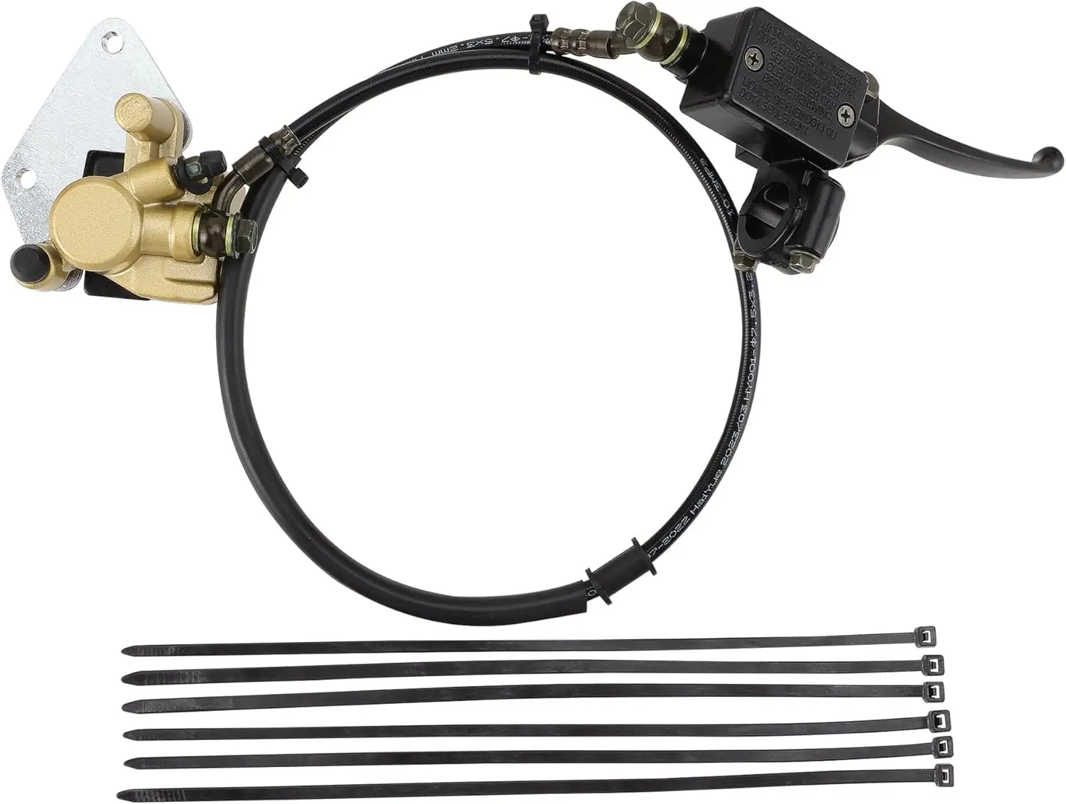 GOOFIT Front Disc Brake Master Cylinder Assembly for 50cc 70cc 90cc 110cc 125cc ATV Dirt Bike