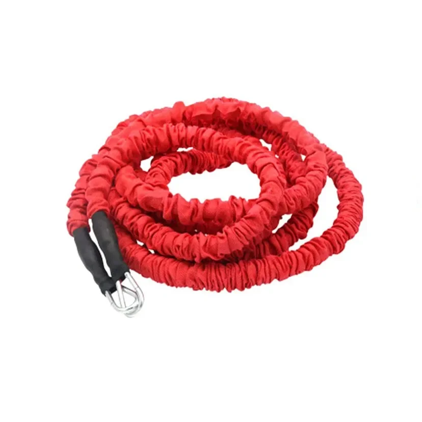 Customized Best Agility Training Bungee Resistance Band Cord Quickly Moving Acceleration Jump Training Bungee Cords with Hooks