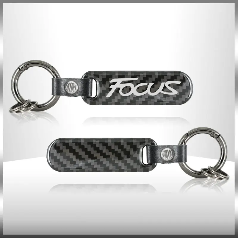 Auto Accessories Car Key Chain Emblem Pendant Key Ring For Fiesta Focus 2 3 MK1 MK2 MK3 MK4 Car Styling Decoration