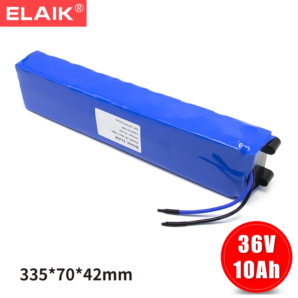 

36V 10A power 18650 battery pack suitable for balancing scooters, skateboards, and outdoor energy storage equipment