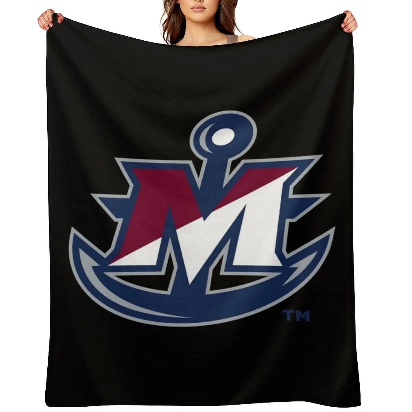 

SUNY Maritime privateers Throw Blanket sofa bed Picnic Fashion Sofas Thin Blankets