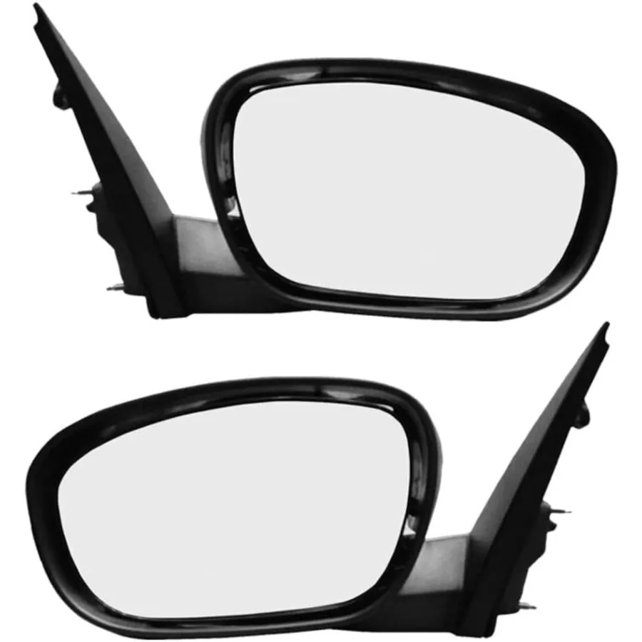 

For Chrysler 300 Door Mirror 2006 2007 2008 2009 Pair Driver and Passenger Side Unpainted Power Heated Non Folding Mirror for V
