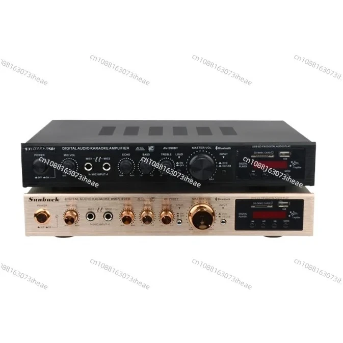 

5-Channel Home Theater Power Amplifier High Power Stage Bluetooth Radio Power Amplifier
