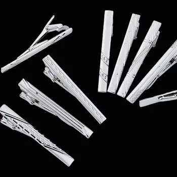 8dílná sada kovových kravatových sponek s krabičkou pro muže, luxusní obchodní, svatební, dárek pro hosty, kravatový špendlík pro muže, obchodní, šperky, dárkové sady 10 nejlepší prodej spona na kravatu s letadlem - №4