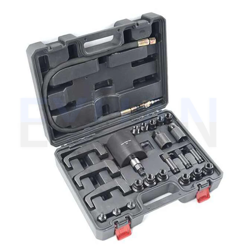 Pneumatic Extractor Kit Diesel Injector Removal Puller Pneumatic Injector Extractor Puller Kit Car Tools Injector Removal Puller