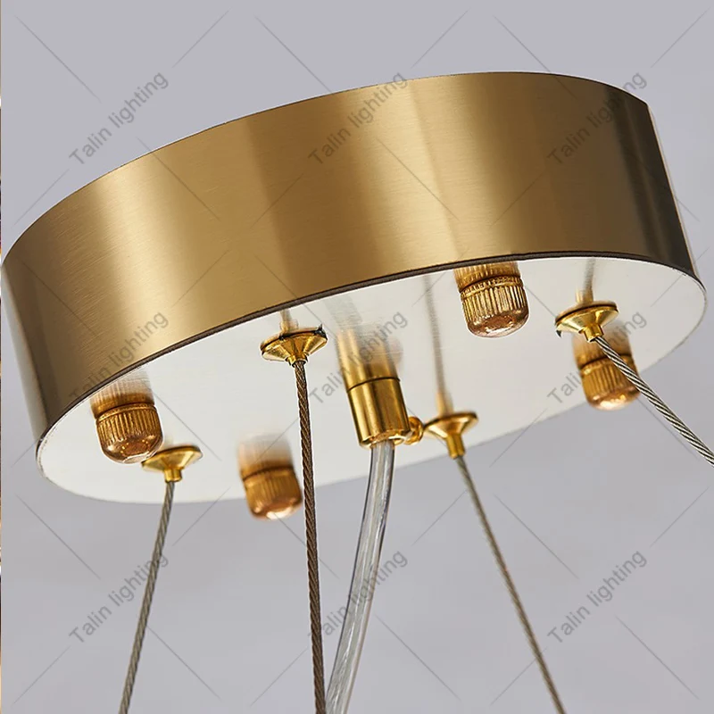 Factory Chandeliers Indoor Light Home Decor LED Hanging Light Fixture Home Crystal Chandelier Modern Chandeliers Light Pendants