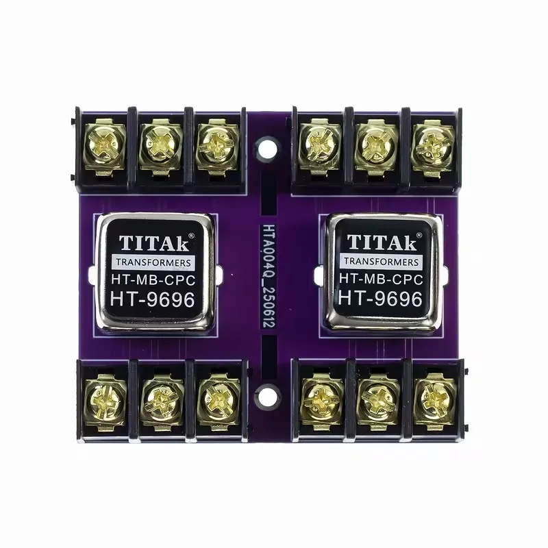 Permalloy Audio Isolation Transformer 600:600 20Hz-20KHz Audio Isolation Balanced and Unbalanced Conversion Audio Isolat To RCA