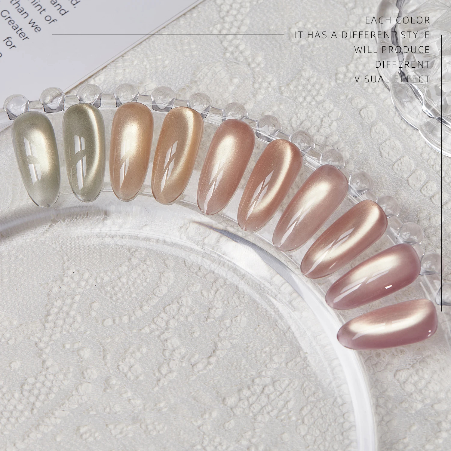 Besteeni OEM 5 ألوان مجموعة السعر المنخفض 15 مللي مزلق عين القط الأشعة فوق البنفسجية جل مجموعة تلميع جودة عالية نقع قبالة النيون المغناطيسي القط العين هلام البولندية