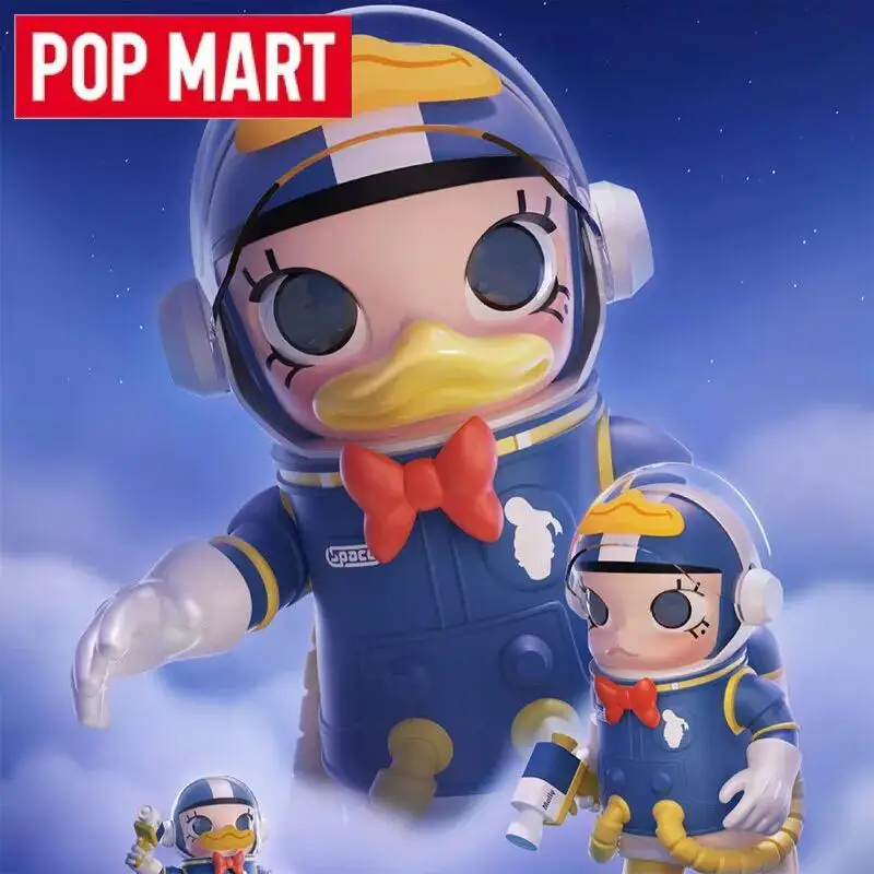 

POP MART MEGA SPACE MOLLY 400% Donald Duck&Daisy Series Blind Box Guess Bag Cute Anime Figure Ornaments Collection Toys Doll