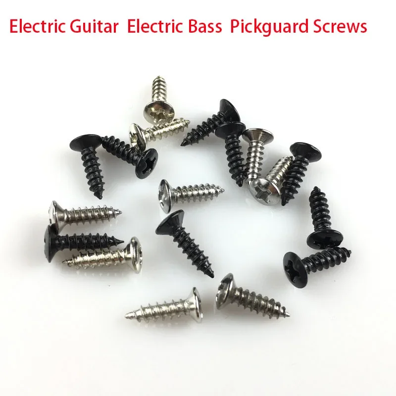 20 Pcs High Quality Pickguard Screws For Almost Guitar Bass MADE IN KOREA