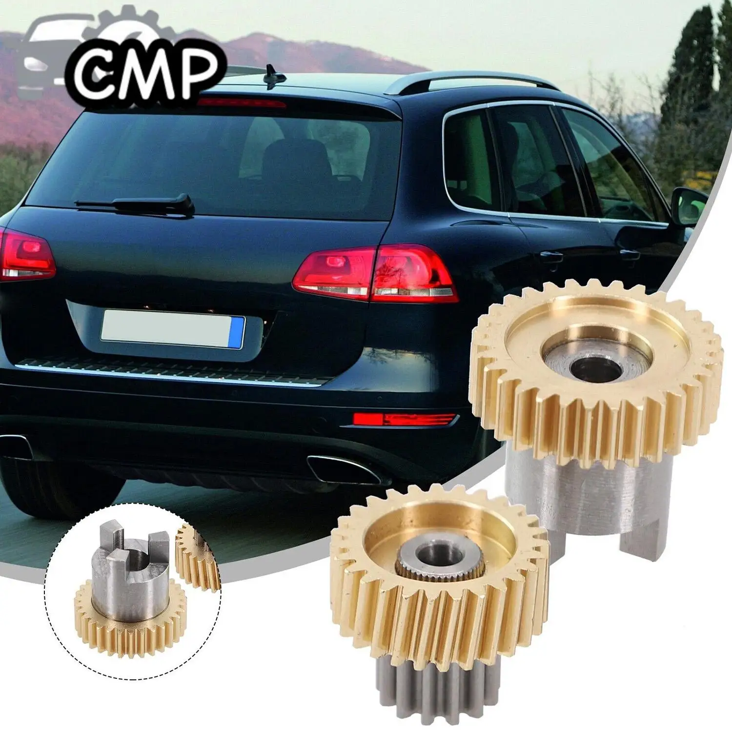 

2pcs/lot Car Window Sunshade Lift Curtain Motor Internal Gear 958536317013W4 958536318013W4 Fit For Porsche Cayenne 11-17