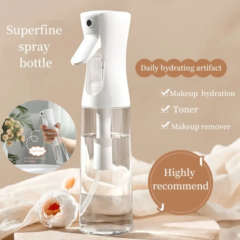 

Press Spray Bottle Continuous High Pressure Toner Emulsion Essence Bottled Ultra-fine Atomized Disinfection Sprayer Hair Spray