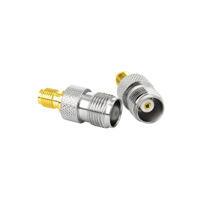 Zigotronic TNC/SMA-kkSMA Female to TNC Female RF Coaxial Adapter TNC Coax Jack Low Loss Nickel Plated Connector