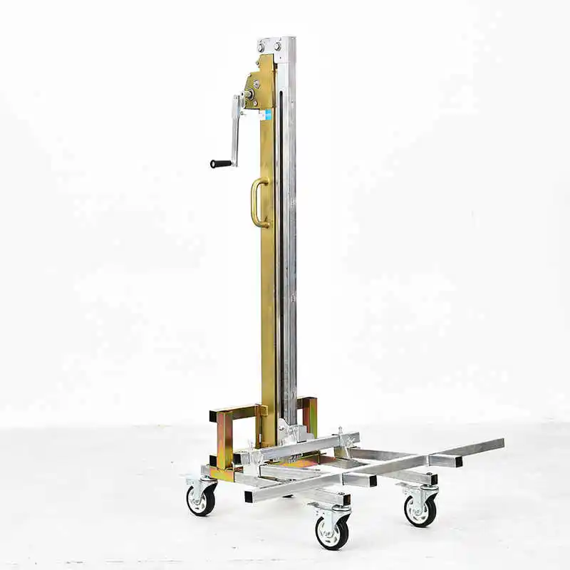 80KG Load-bearing Manual Unloading Tool Lift and Transport Stacker Multifunctional Lift Trolley Foldable and Portable