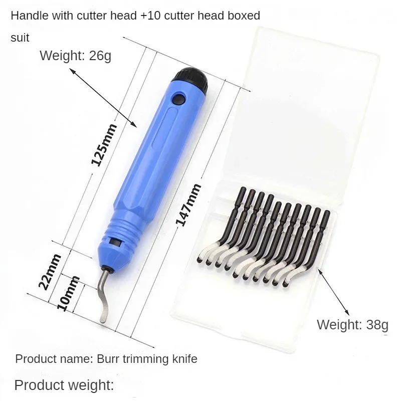 Manual Edge Trimmer, Woodworking Chamfering Tool, Scraper for DIY Resin, Epoxy Resin Adhesive Finished Product Edge Trimming