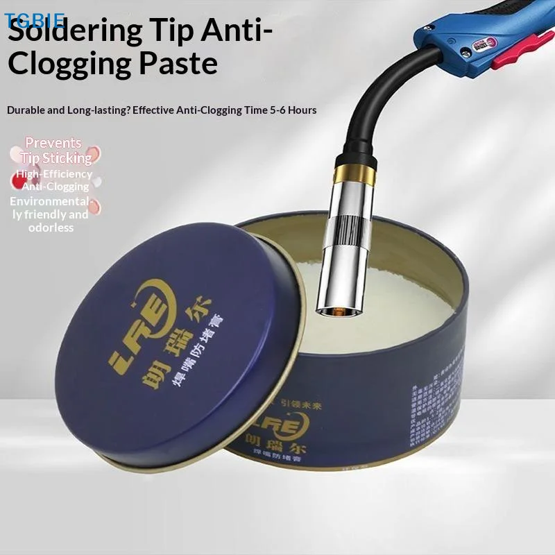 [TL]1Pcs Extends Nozzle Life For MIG/TIG Welding Blue Box Welding Nozzle Anti-clogging Paste Prevents Slag Adhesion