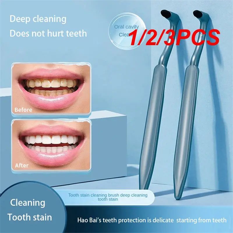 5/4/3/2/1PCS Tooth Stain Cleaning Brush Cleaning Mouth Interdental Brush Not Hurt Teeth Stain Remove Instant Portable Tool