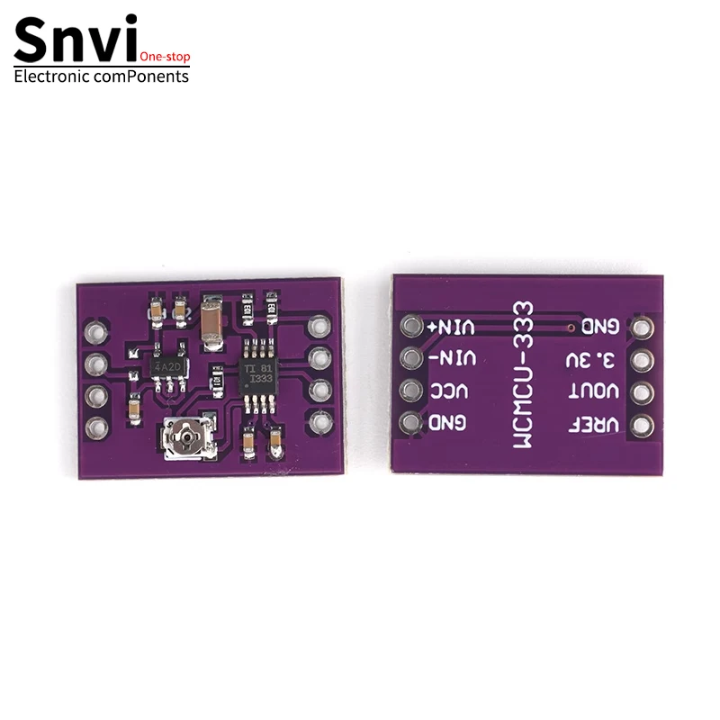 MCU-333 INA333 human body multi-function three op amp precision instrument amplifier