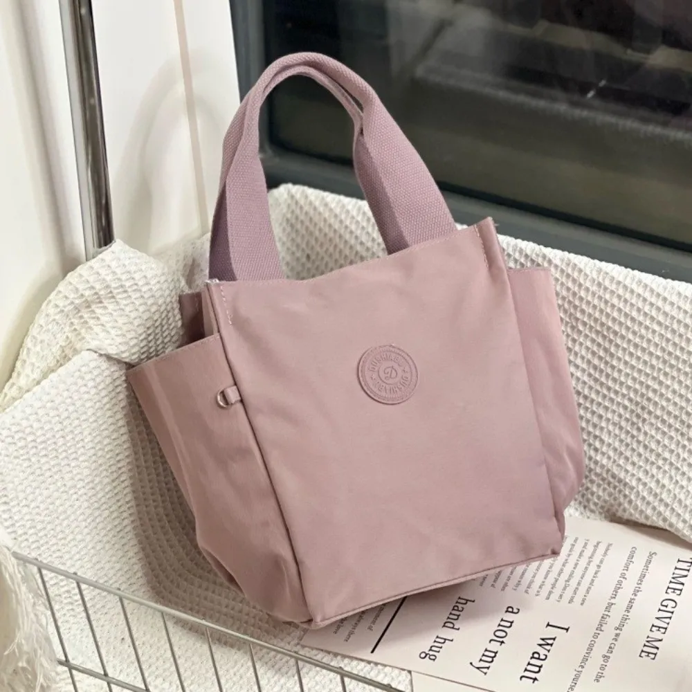 Leakproof Insulated Lunch Bag with Two Pockets Large Capacity Lunch Box Thickened Waterproof Cooler Lunch Bag School Work Picnic