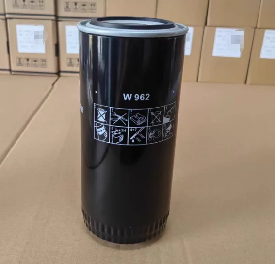 W962/H1630 screw air compressor oil filter, oil filter, oil grid, oil filter cartridge consumables 22/45KW